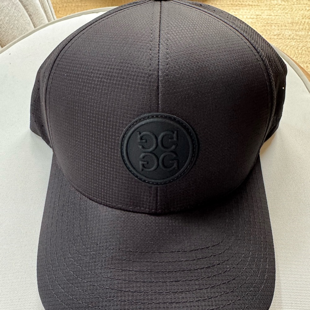 G/FORE Black Perforated Hat